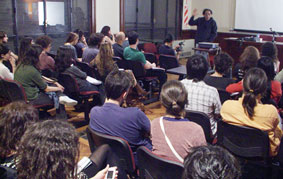 Taller de Jorge Fuentes sobre dramaturgia documental