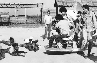 Filmando la pel&iacute;cula Cabinda en Cuba Jorge Fuentes 